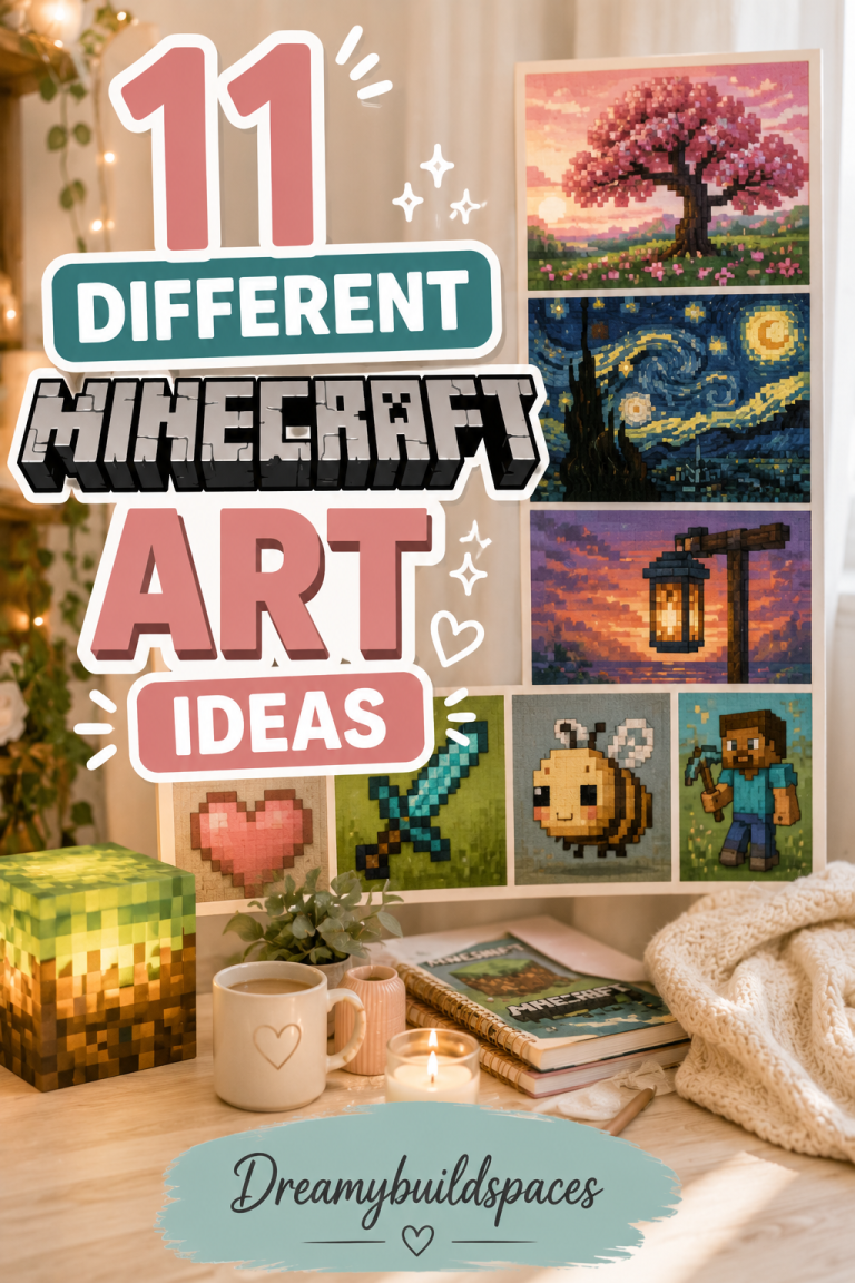 11 Different Minecraft Art Ideas
