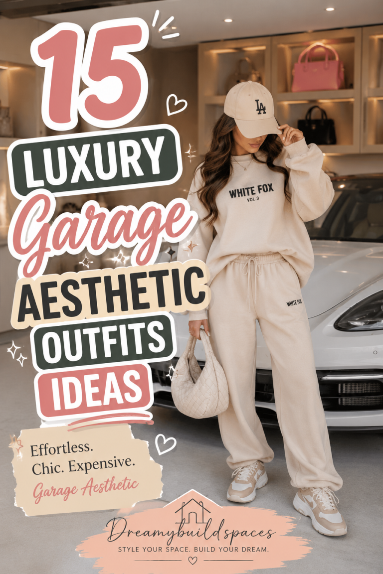 15 Luxury Garage Aesthetic Outfits Ideas