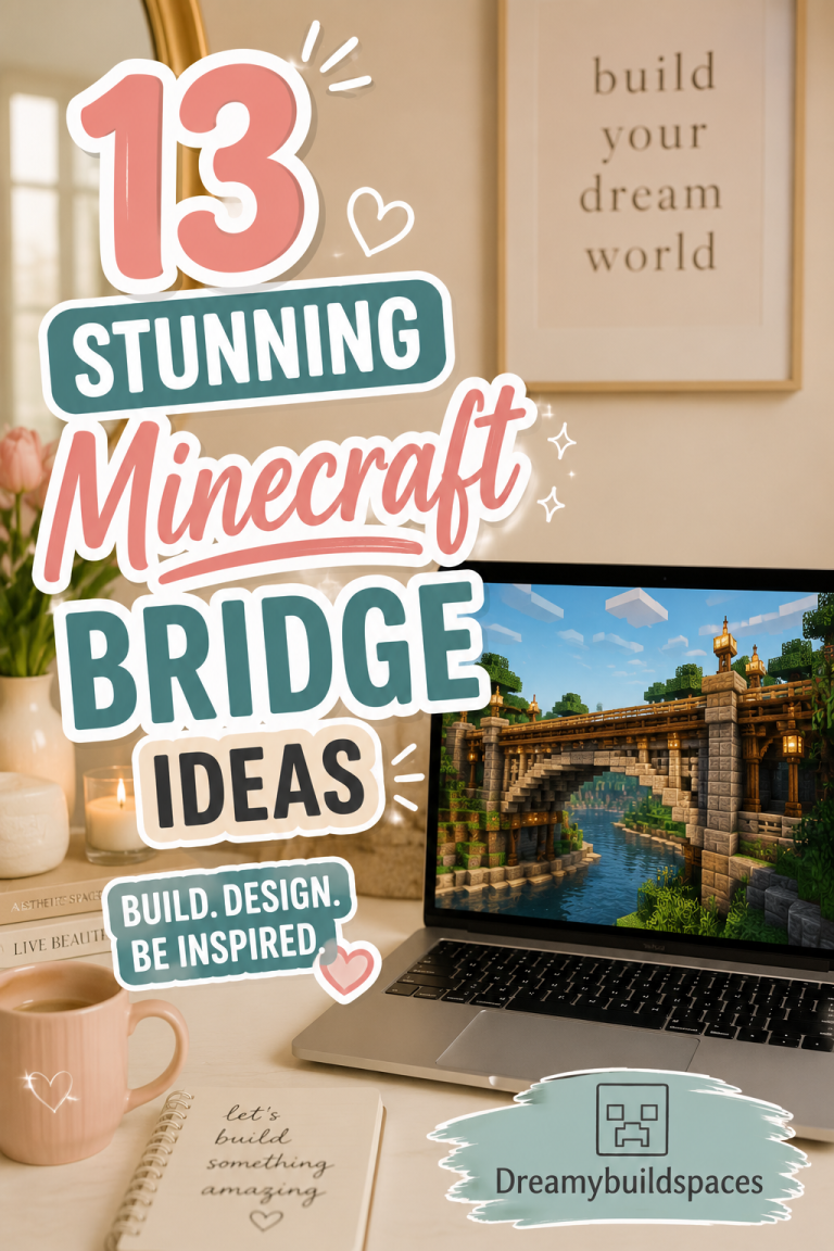 13 Stunning Minecraft Bridge Ideas