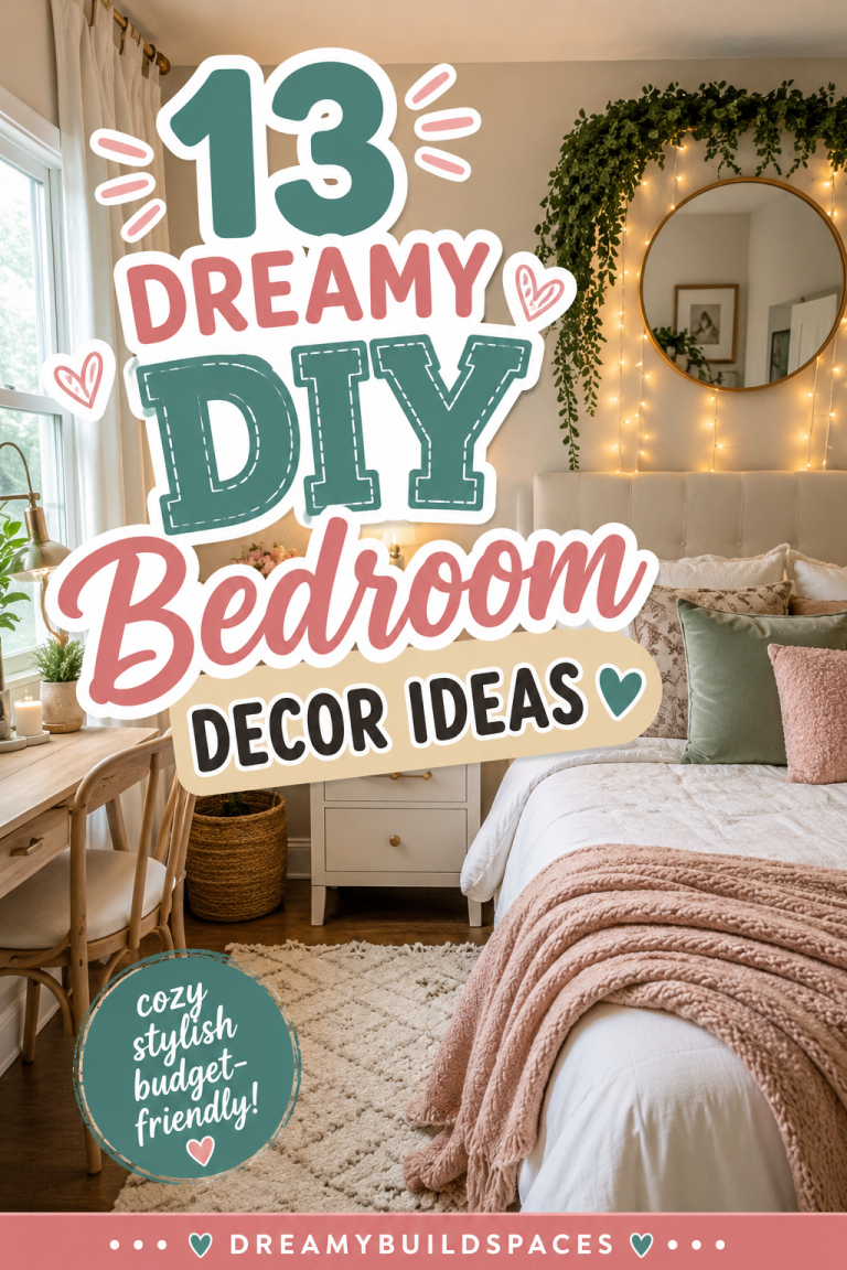 13 Dreamy DIY Bedroom Decor Ideas