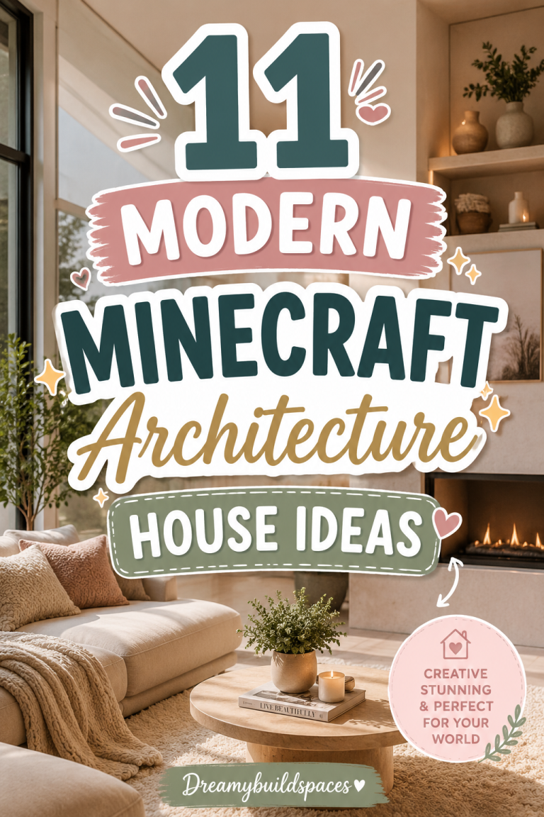 11 Modern Minecraft Architecture House Ideas