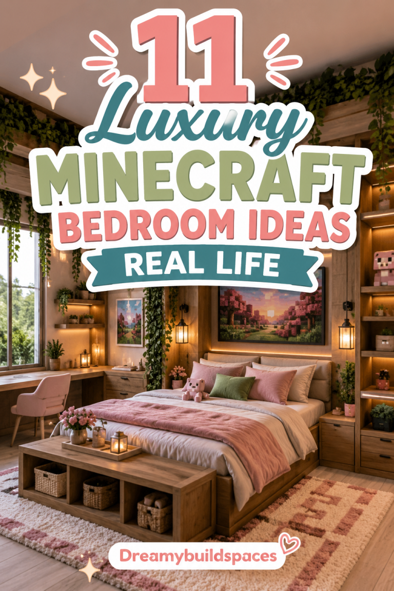 11 Luxury Minecraft Bedroom Ideas Real Life