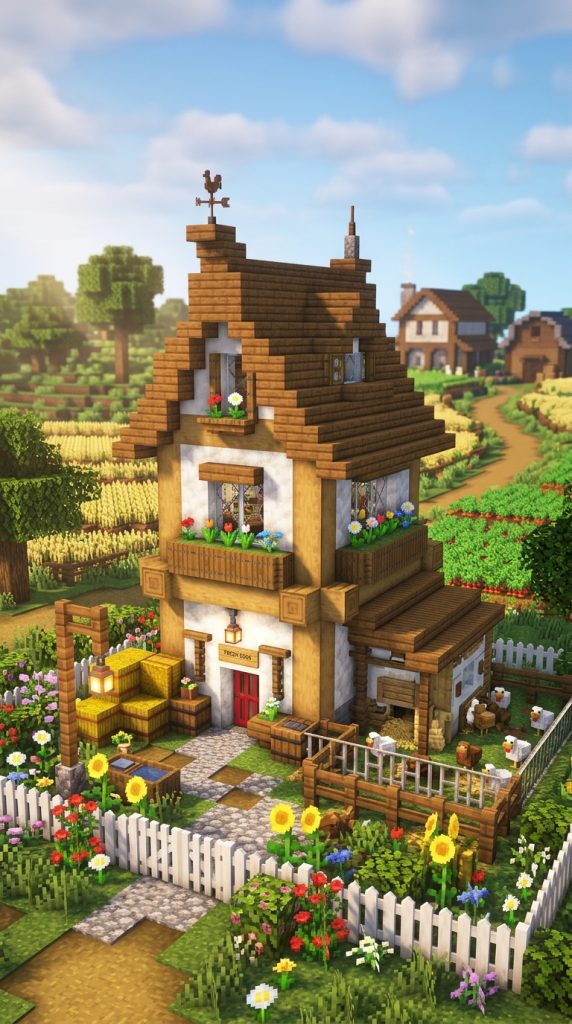 Minecraft Chicken Coop