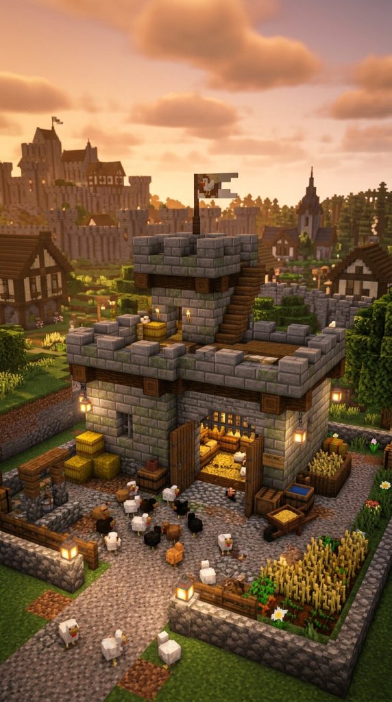 Minecraft Chicken Coop