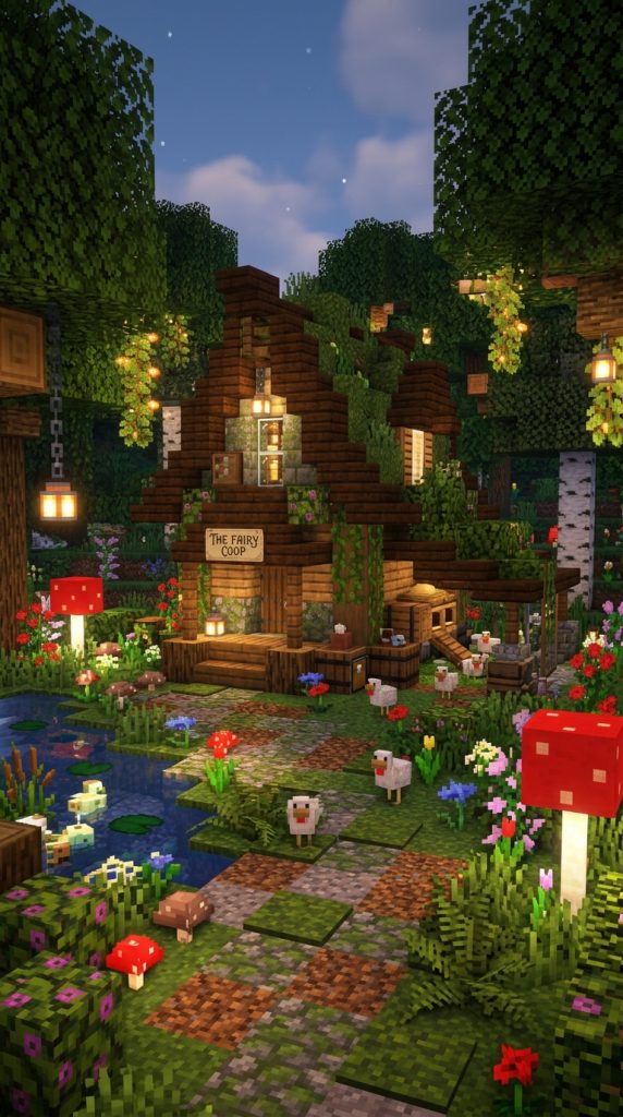Minecraft Chicken Coop