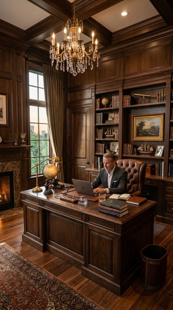 Masculine Home Office