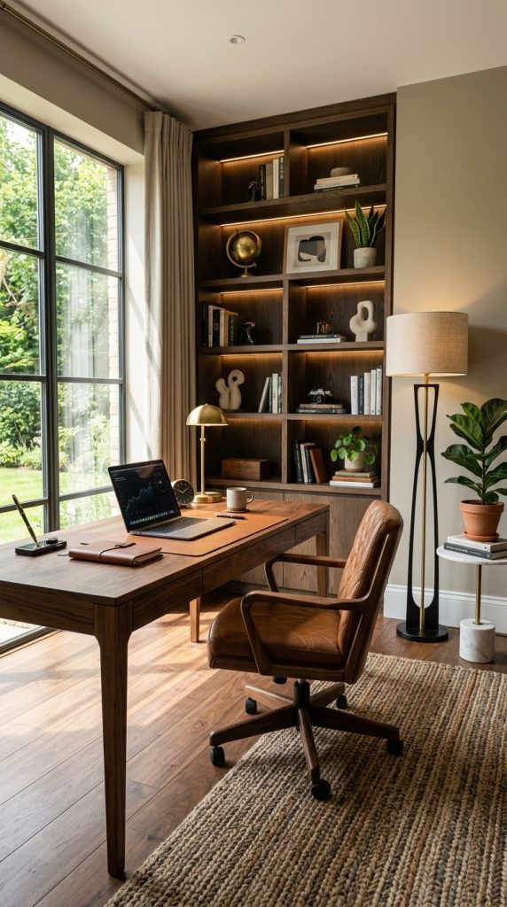 Masculine Home Office