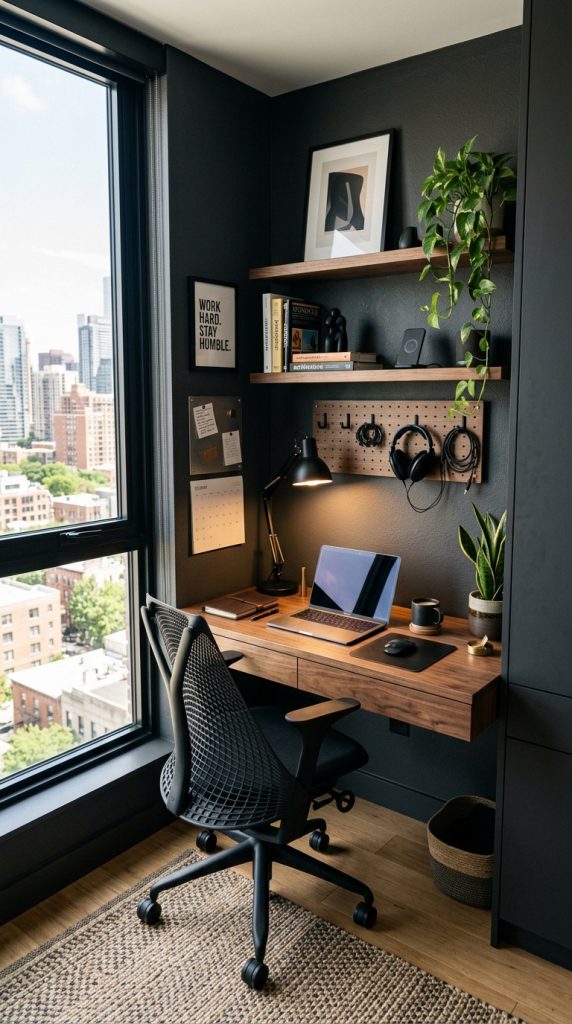 Masculine Home Office