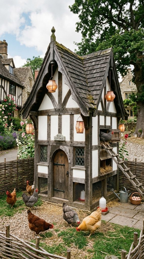 Wooden Chicken Coop