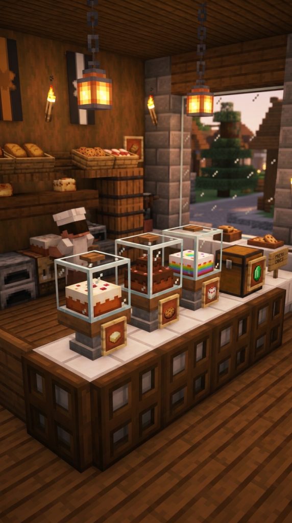 Minecraft Cake