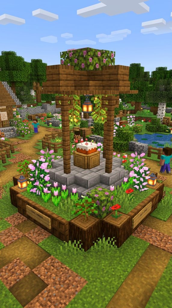 Minecraft Cake