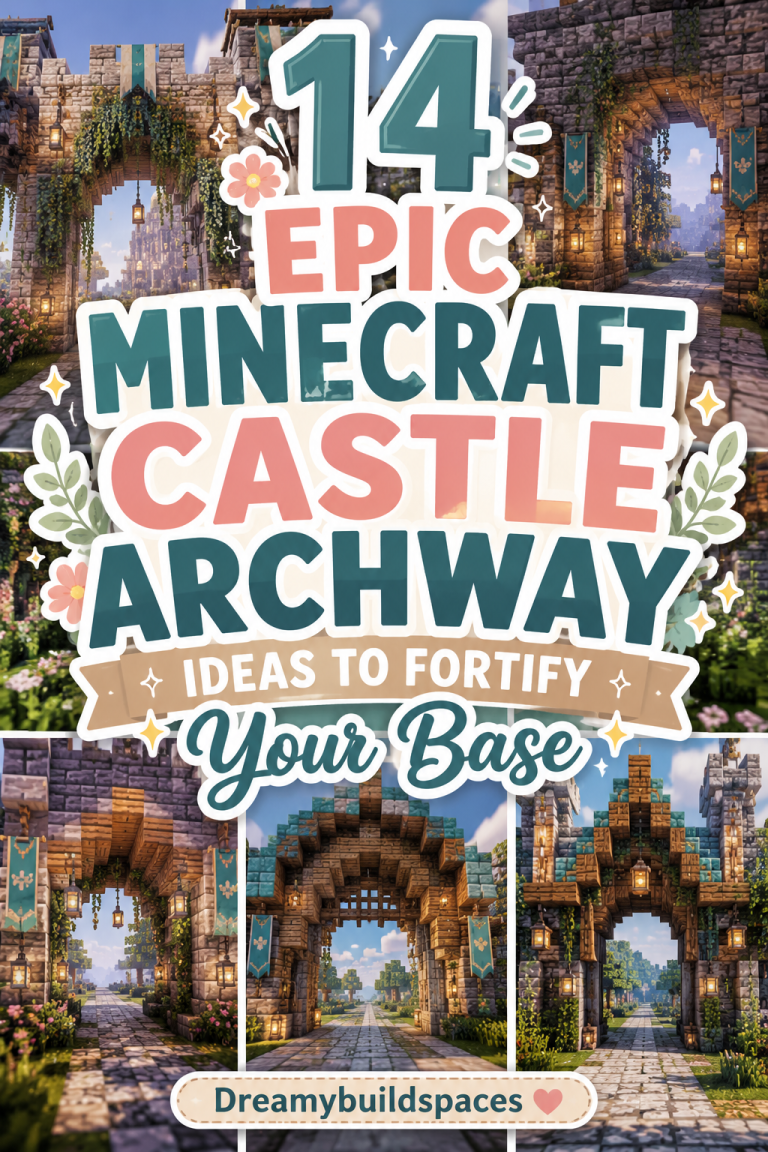 14 Epic Minecraft Castle Archway Ideas to Fortify Your Base