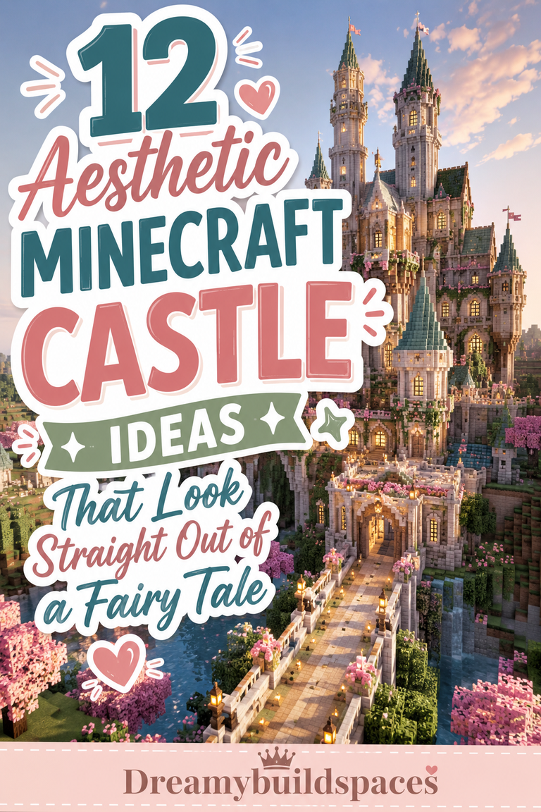 12 Aesthetic Minecraft Castle Ideas That Look Straight Out of a Fairy Tale