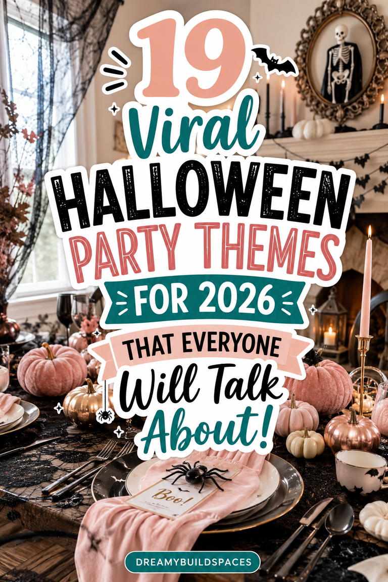 19 Viral Halloween Party Themes for 2026 That Everyone Will Talk About