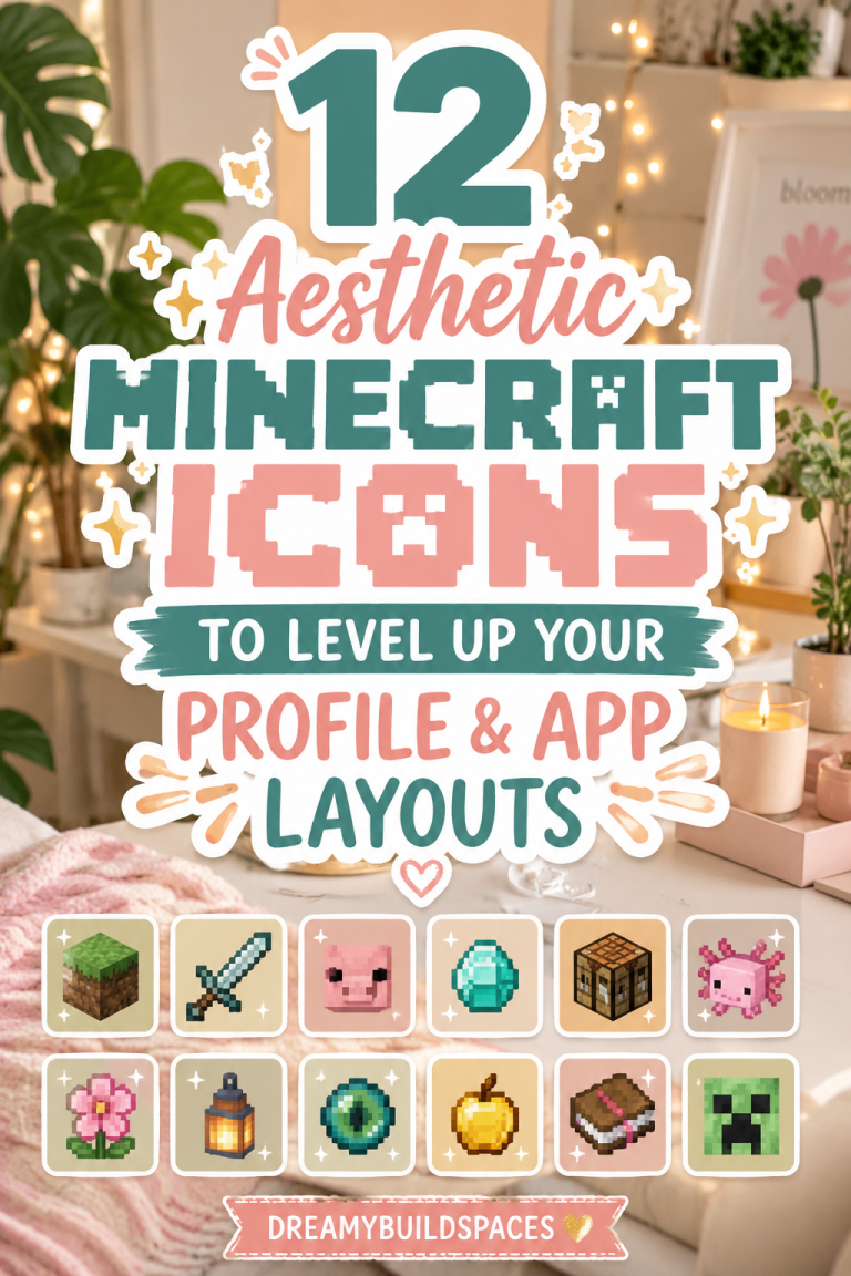 12 Aesthetic Minecraft Icons to Level Up Your Profile & App Layouts