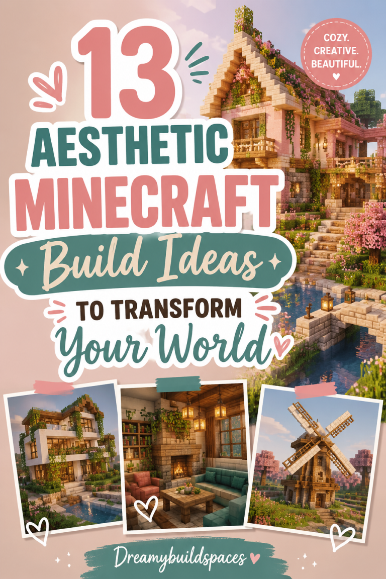 13 Aesthetic Minecraft Build Ideas to Transform Your World