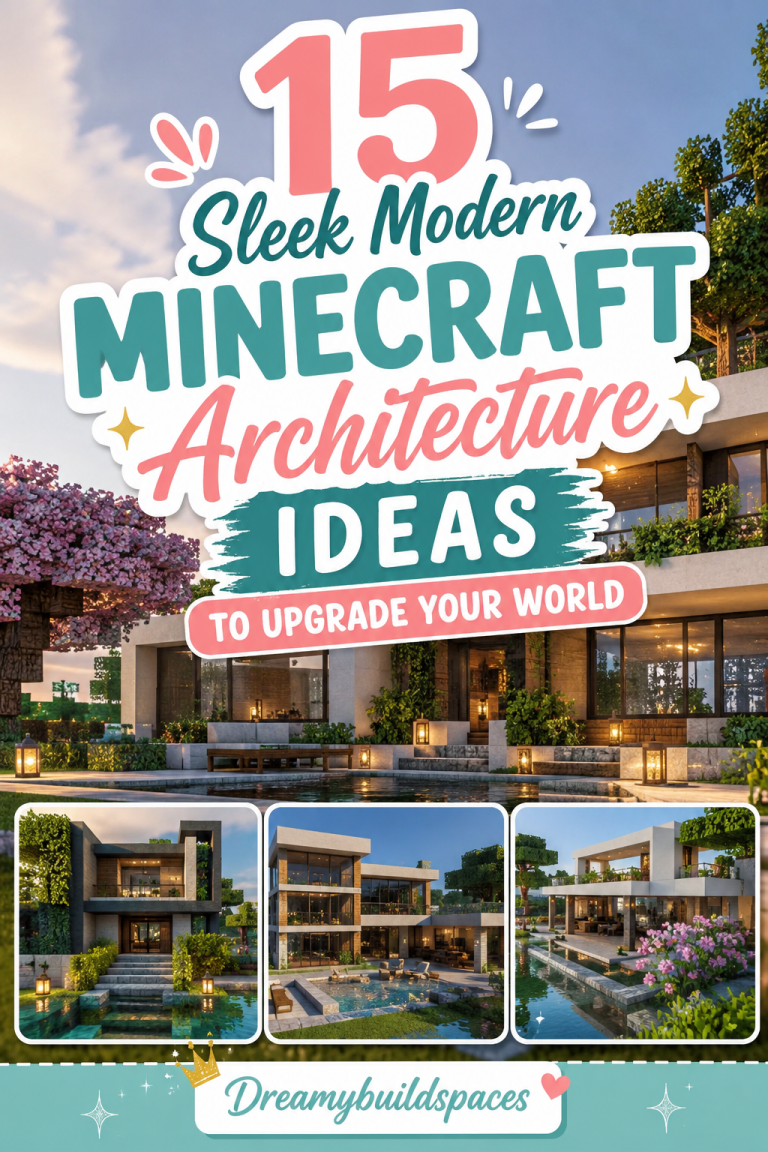 15 Sleek Modern Minecraft Architecture That Upgrade Your World