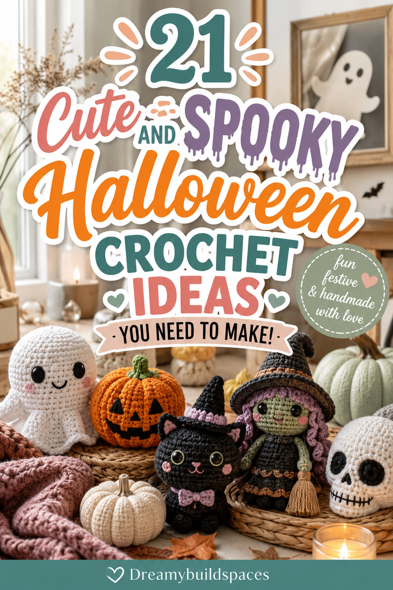 21 Cute And Spooky Halloween Crochet Ideas You Need to Make