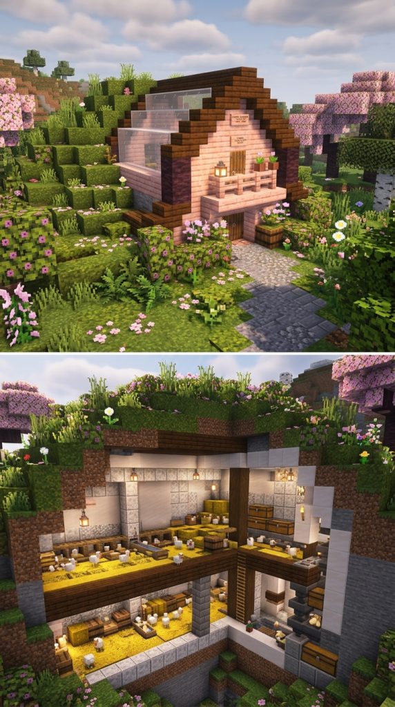 Pink Chicken Coop