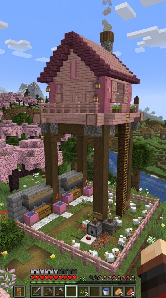 Pink Chicken Coop
