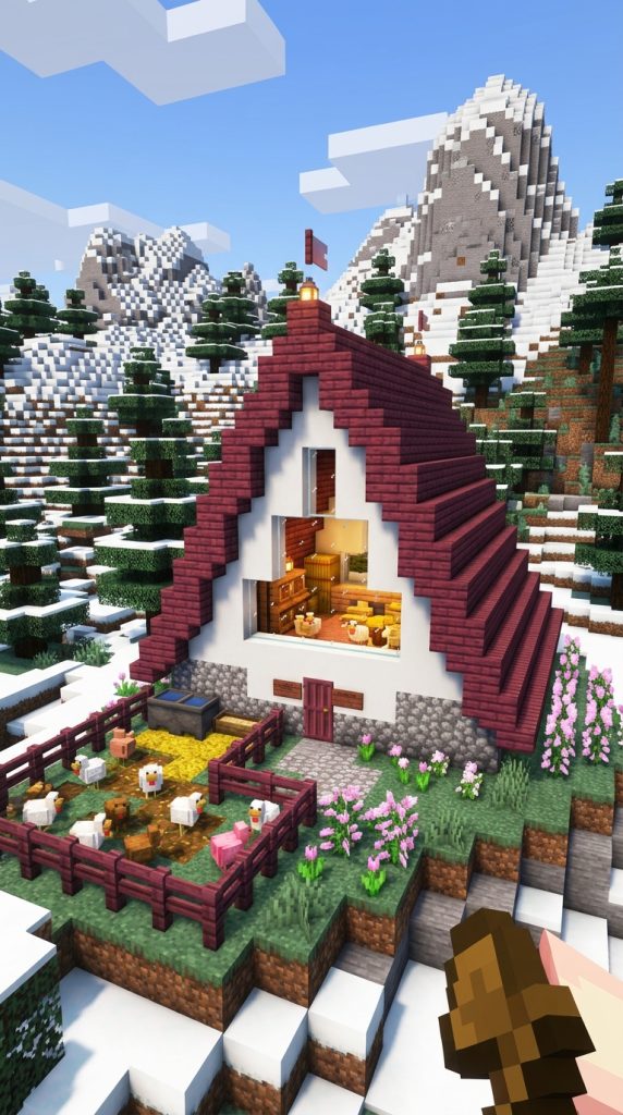 Pink Chicken Coop