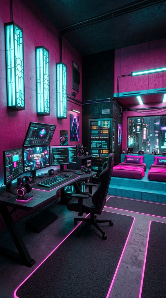 Modern Minecraft Bedroom