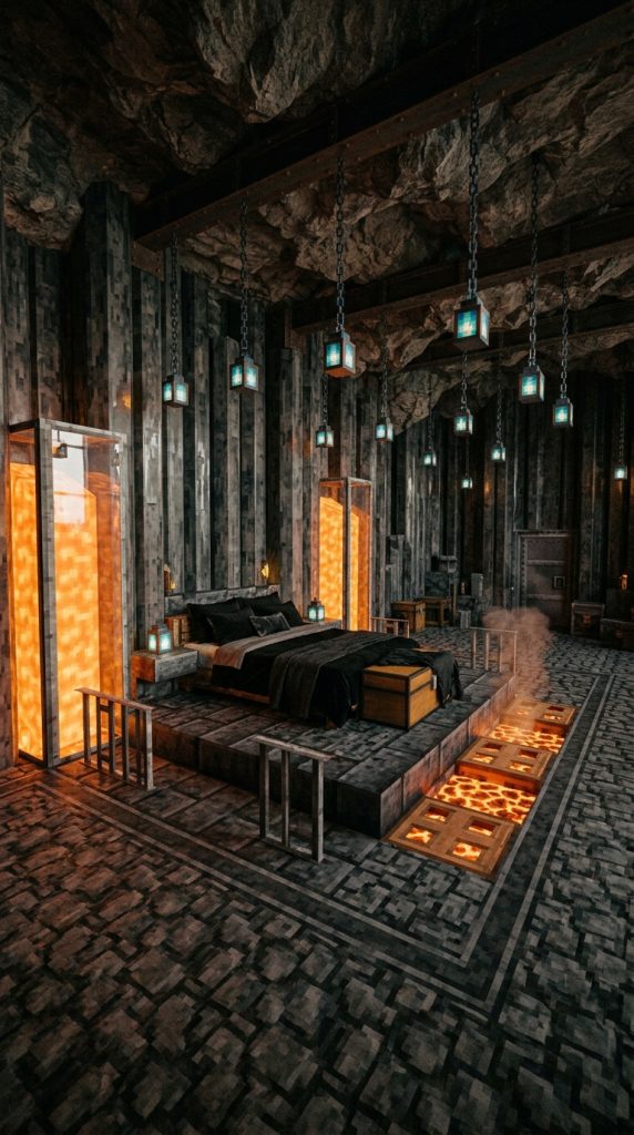 Modern Minecraft Bedroom