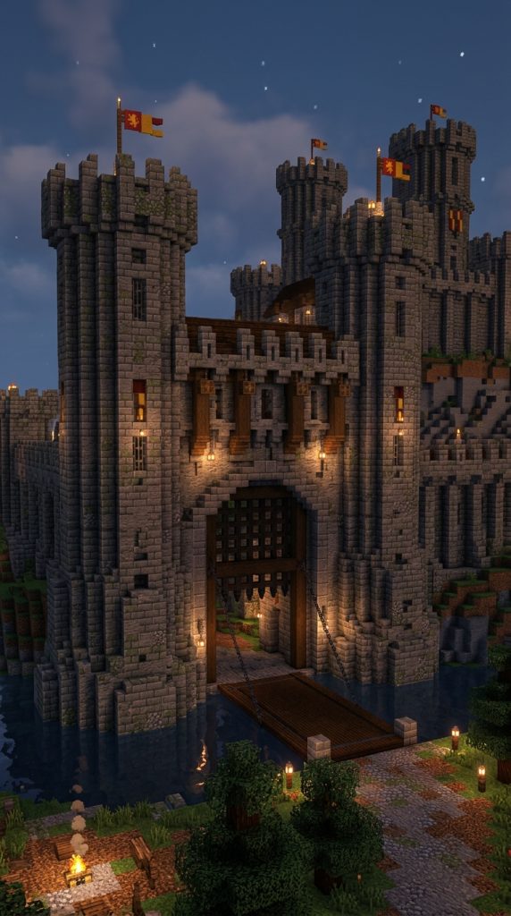 Minecraft Castle Gate