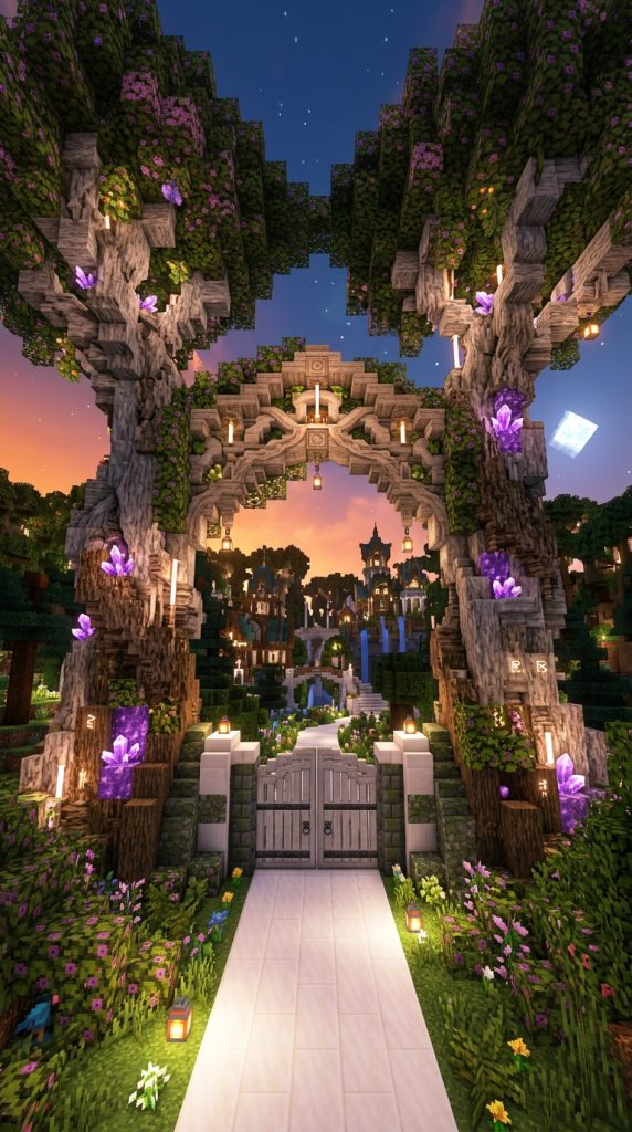 Minecraft Castle Gate