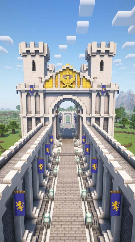 Minecraft Castle Gate
