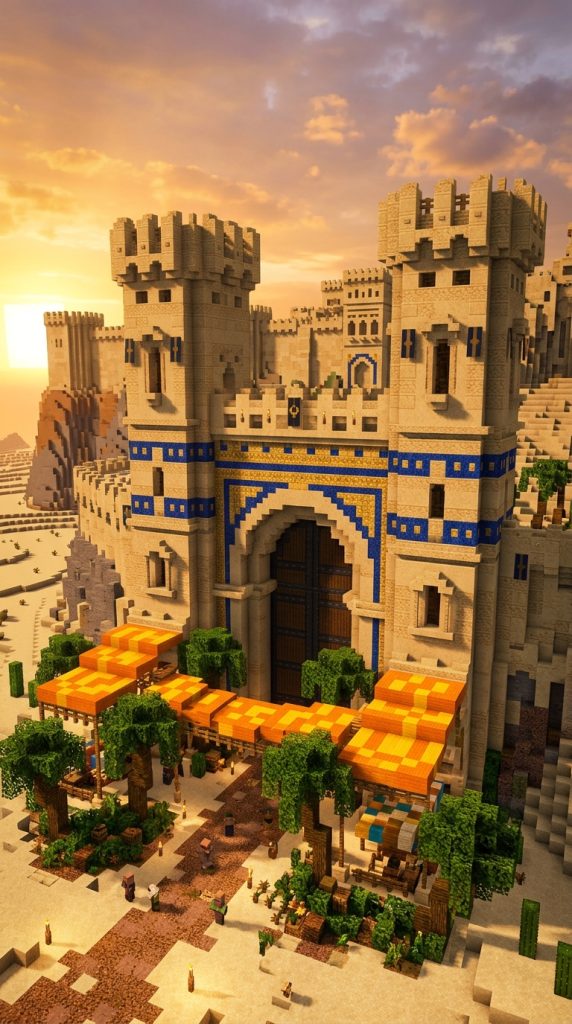 Minecraft Castle Gate