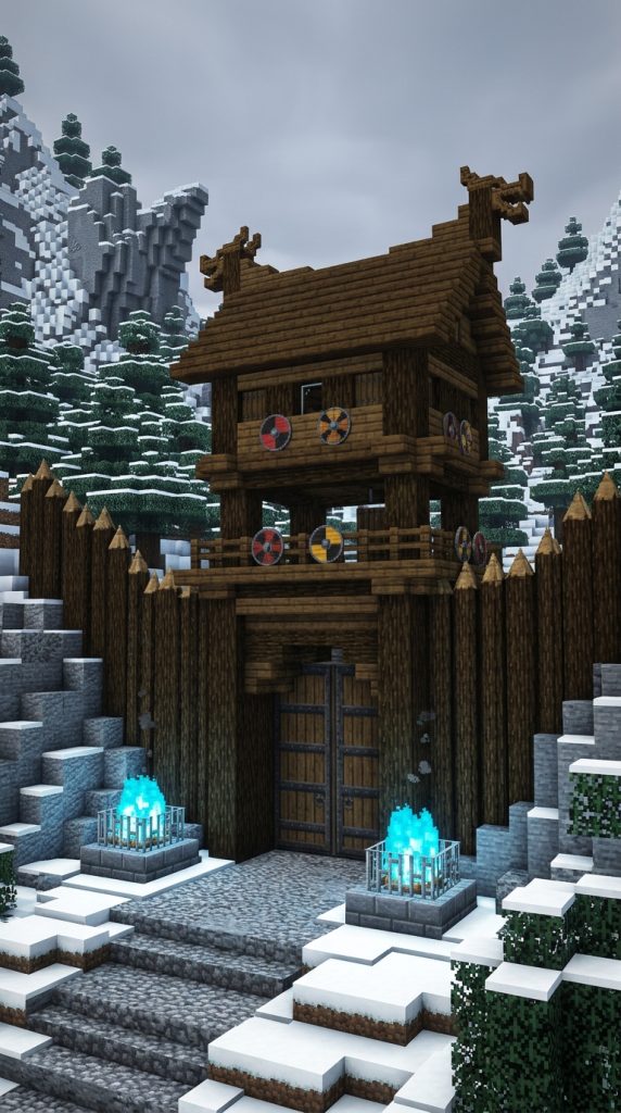 Minecraft Castle Gate