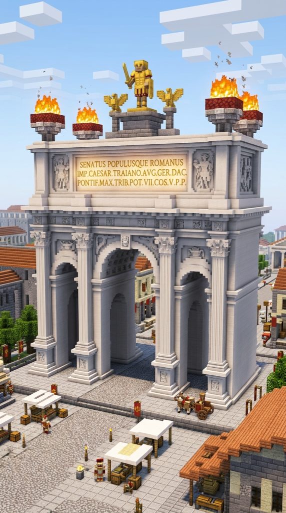 Minecraft Castle Gate