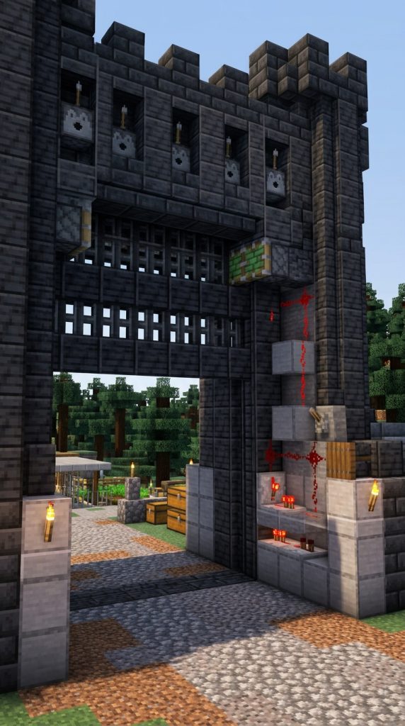 Minecraft Castle Gate