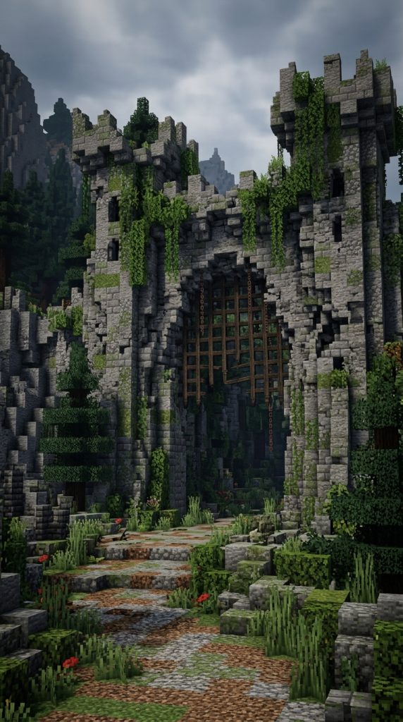 Minecraft Castle Gate