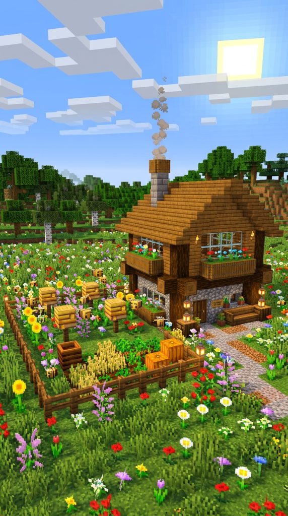 Simple Minecraft Cottage 