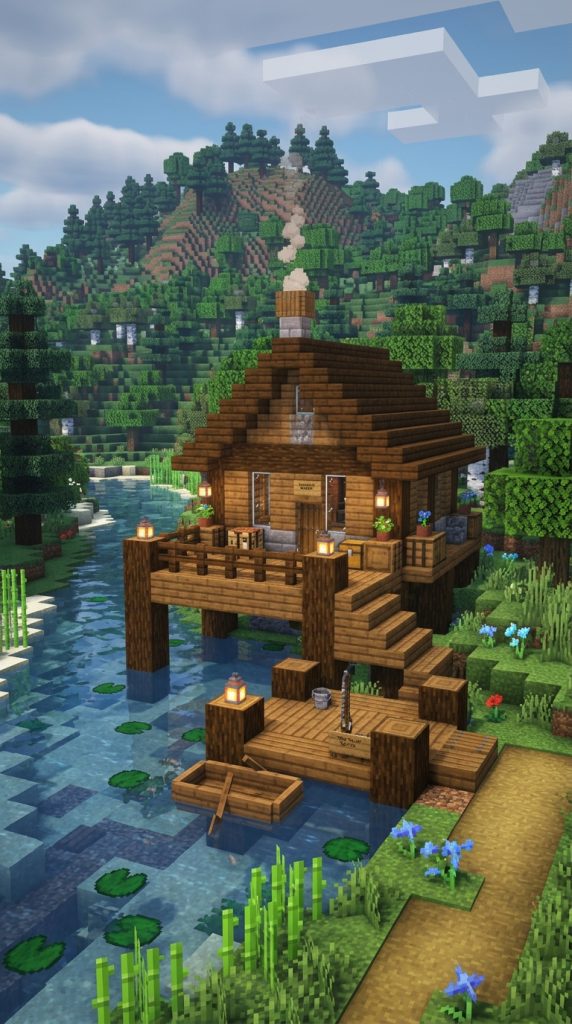 Simple Minecraft Cottage 