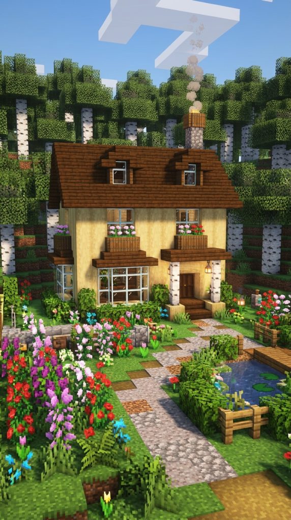 Simple Minecraft Cottage 