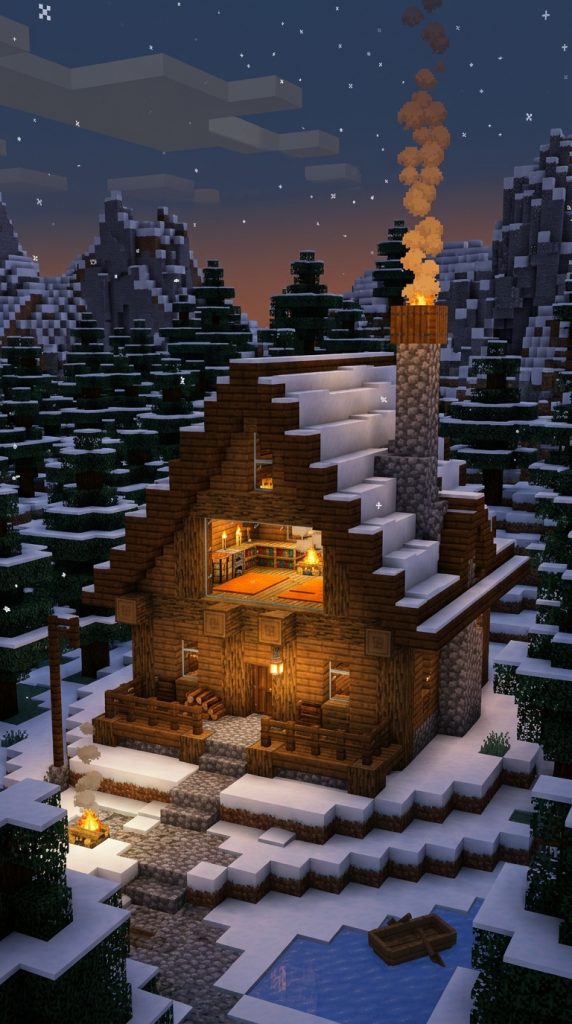 Simple Minecraft Cottage 