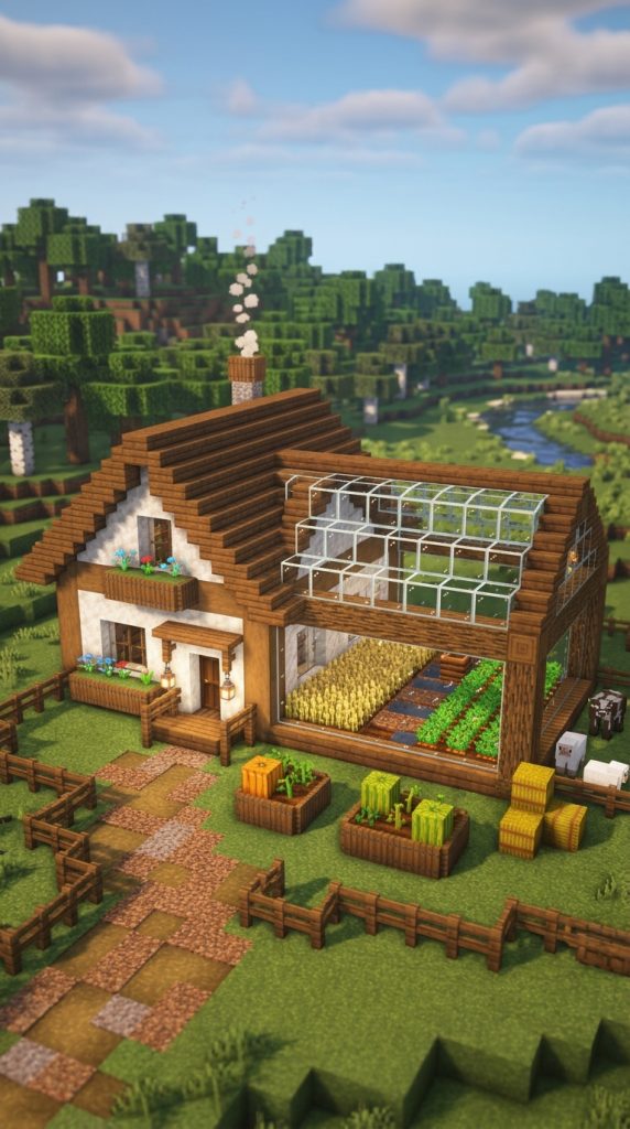 Simple Minecraft Cottage 