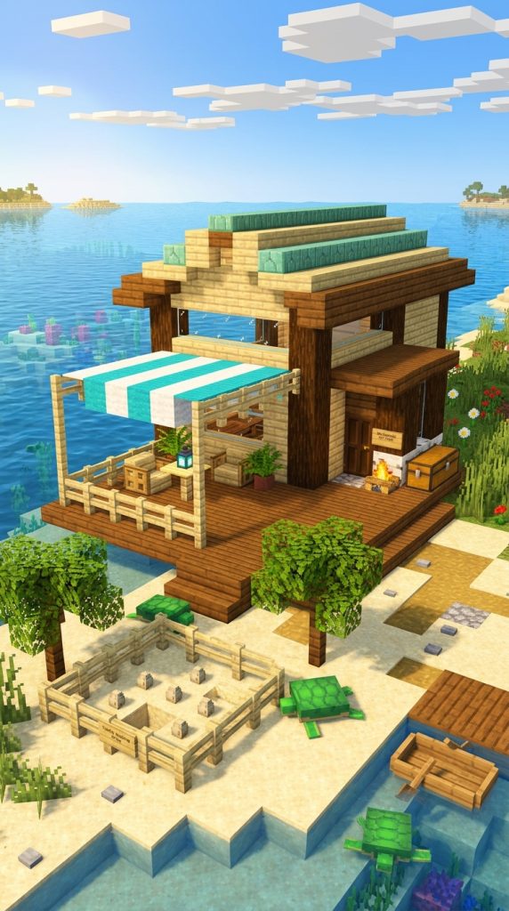 Simple Minecraft Cottage 
