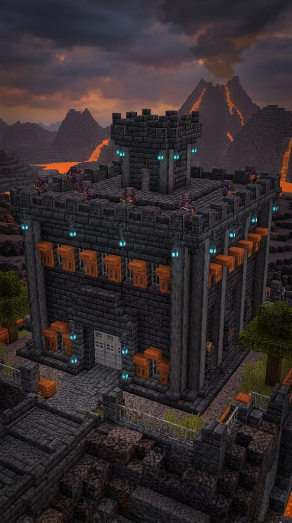 Minecraft Acacia House 