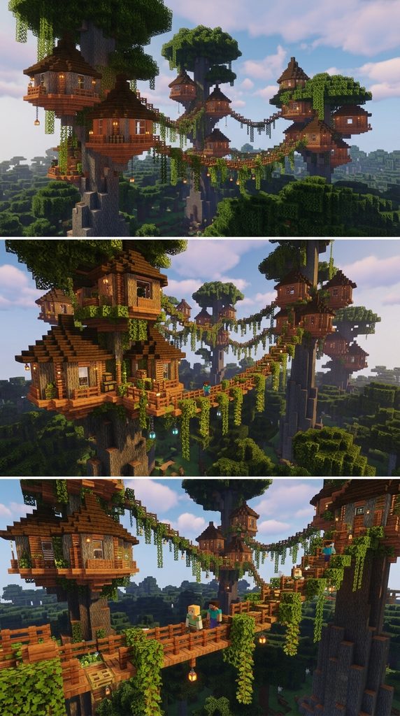 Minecraft Acacia House 
