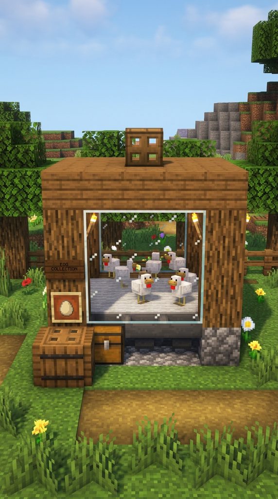 Minecraft Chicken Coop