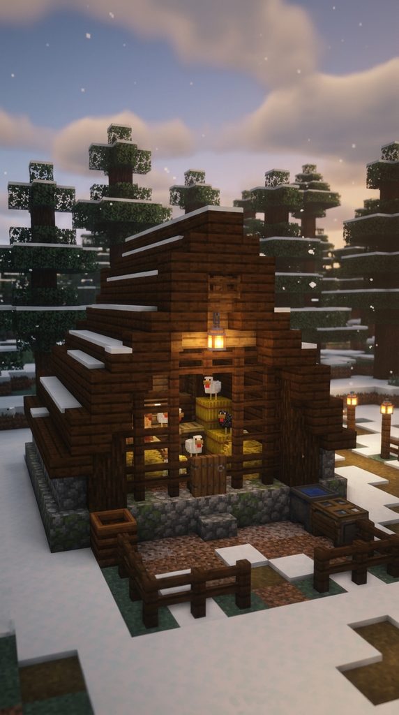 Minecraft Chicken Coop