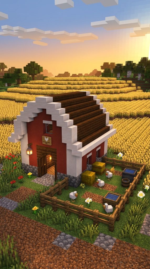 Minecraft Chicken Coop