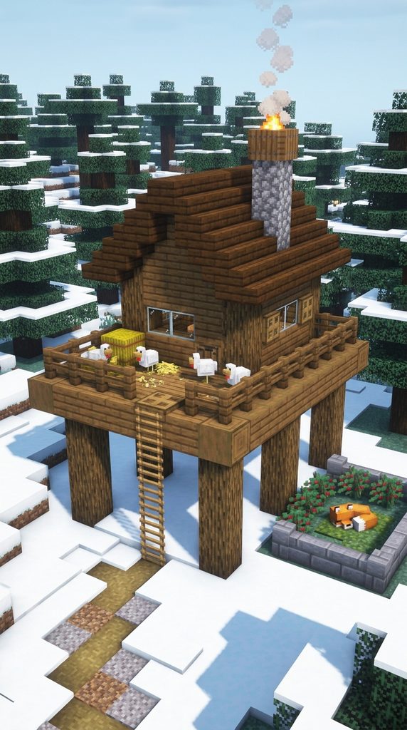 Minecraft Chicken Coop