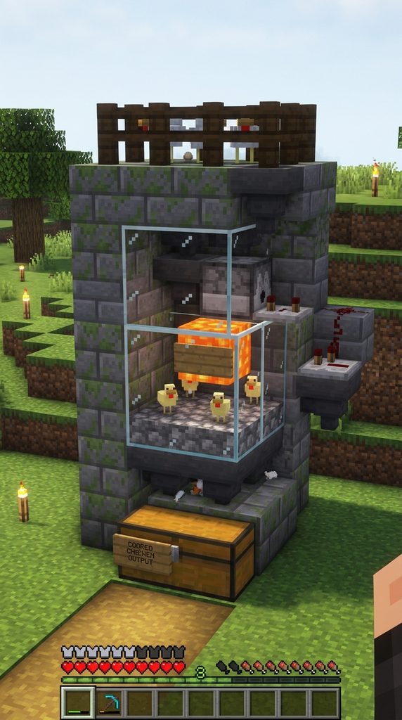 Minecraft Chicken Coop