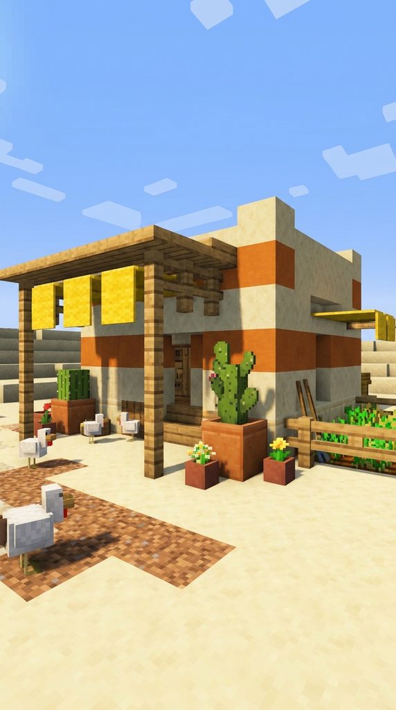 Minecraft Chicken Coop