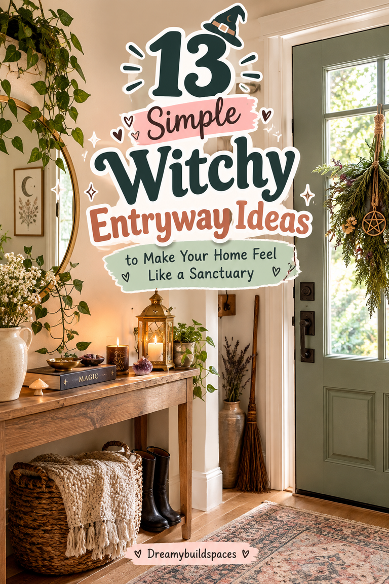 13 Simple Witchy Entryway Ideas to Make Your Home Feel Like a Sanctuary